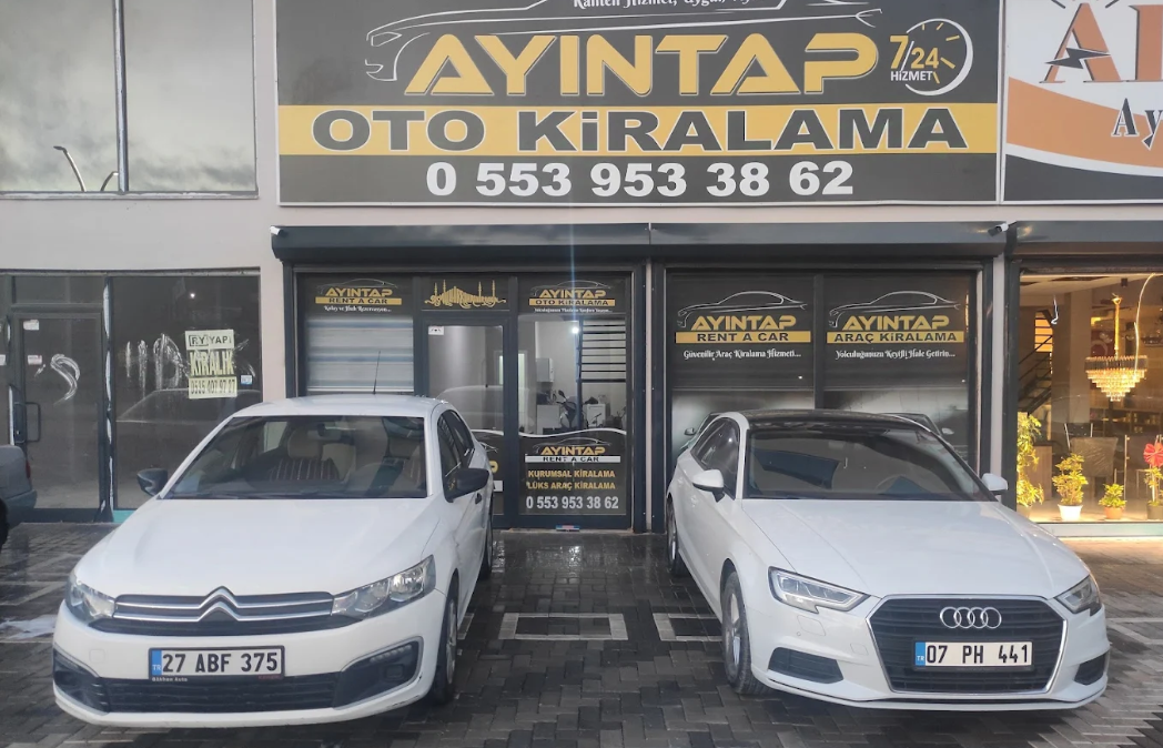 ayıntap oto kiralama gaziantep havalimanı